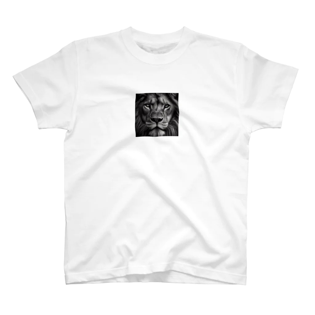GDWEEDの百獣の王 ライオン スタンダードTシャツ