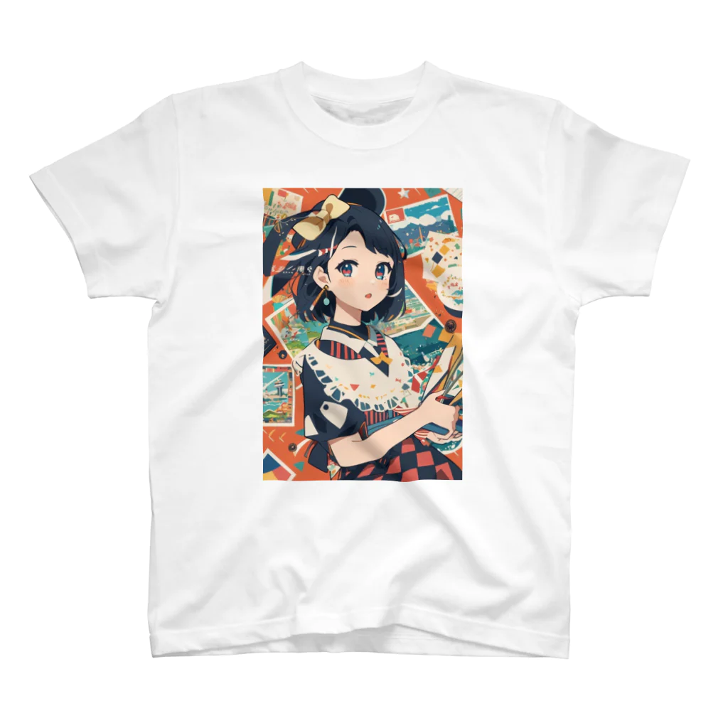 ai_dailylifeの女の子 Regular Fit T-Shirt