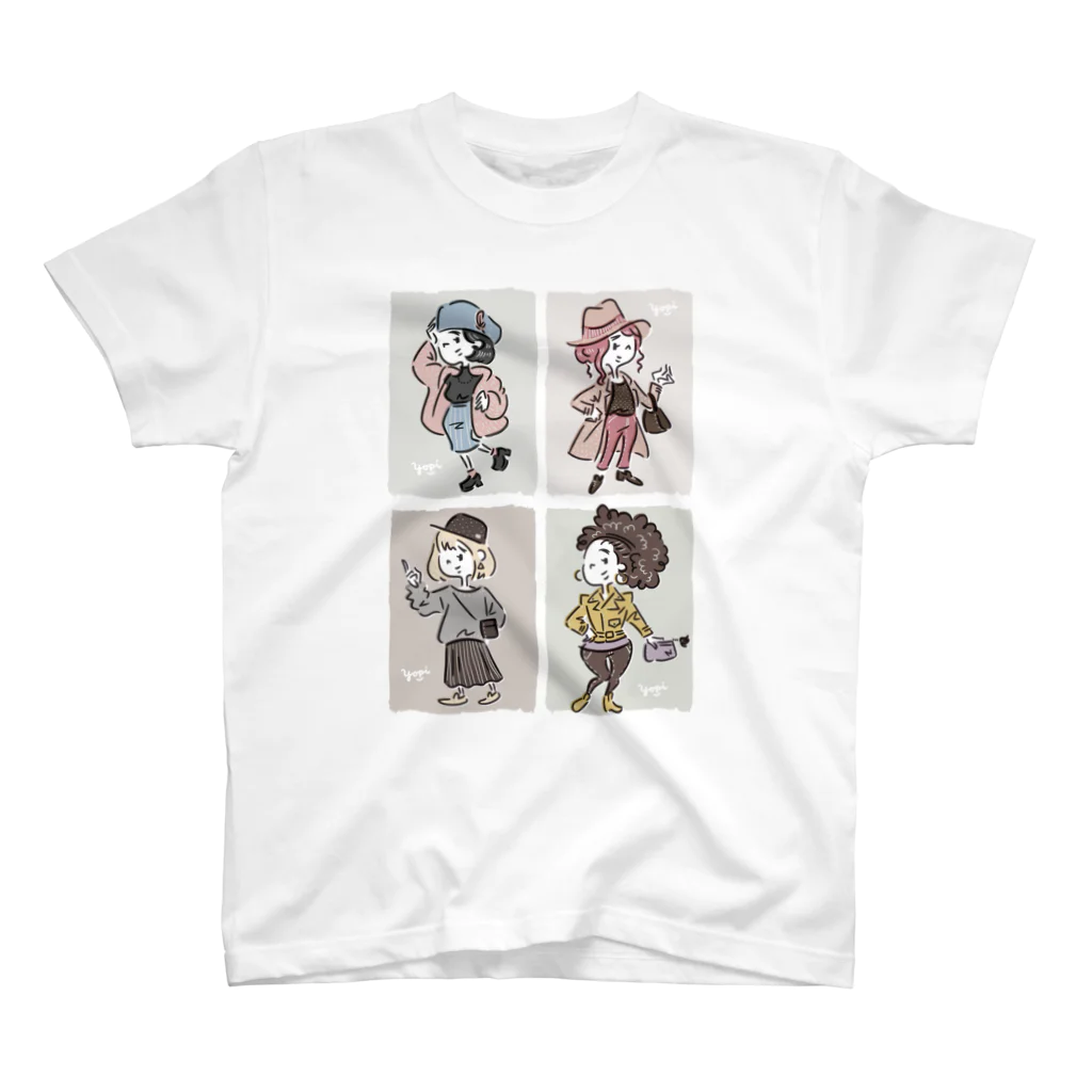 yopiのgirls スタンダードTシャツ