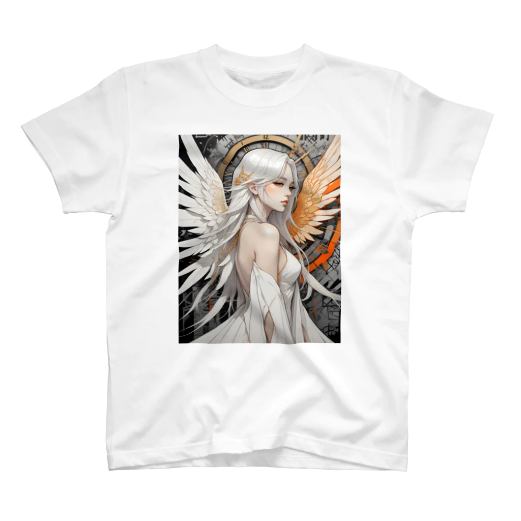 AI Fantasy Art ShopのAngel Wing⑥ Regular Fit T-Shirt