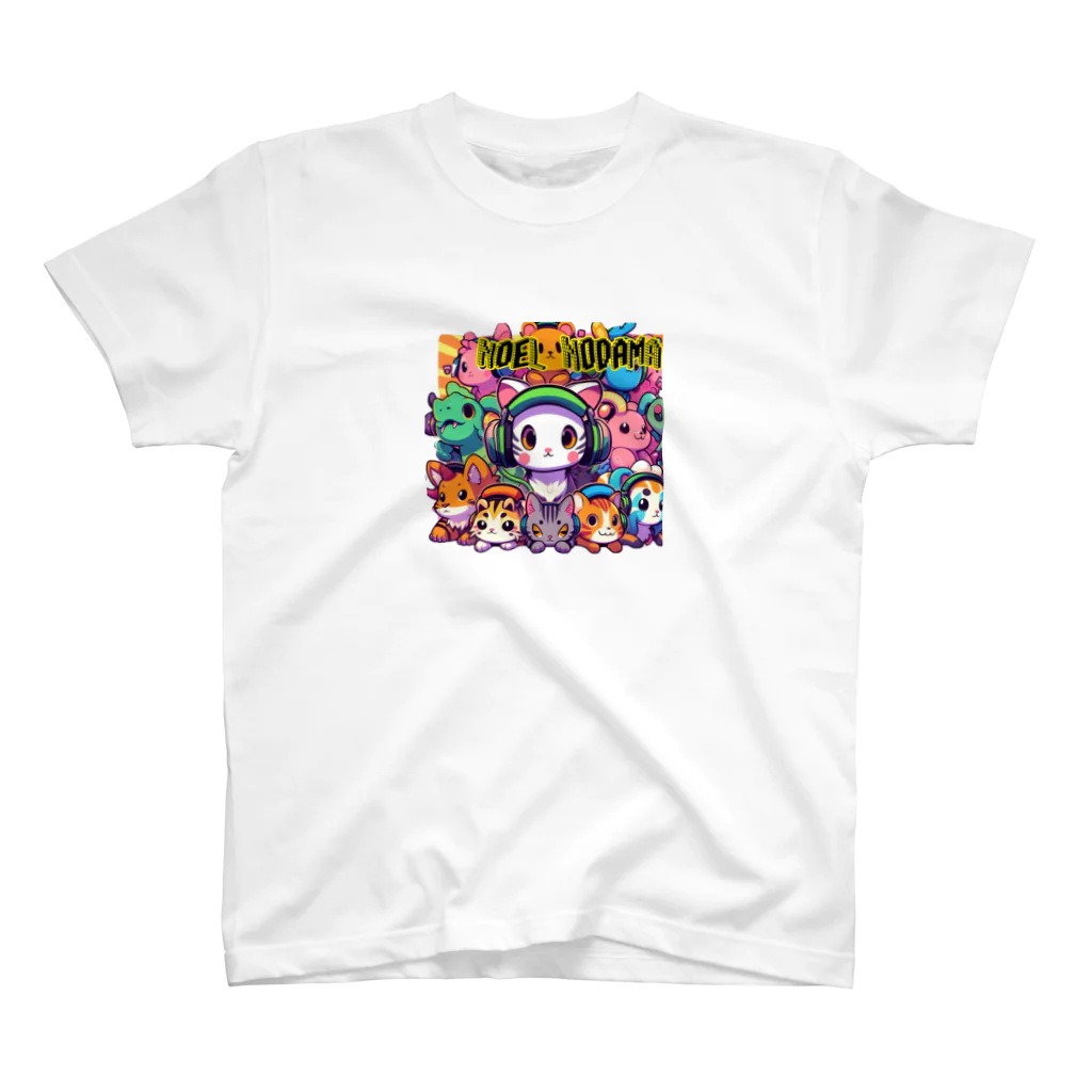 のだまクリエイターズらぼのにゃんアニマル軍団 スタンダードTシャツ