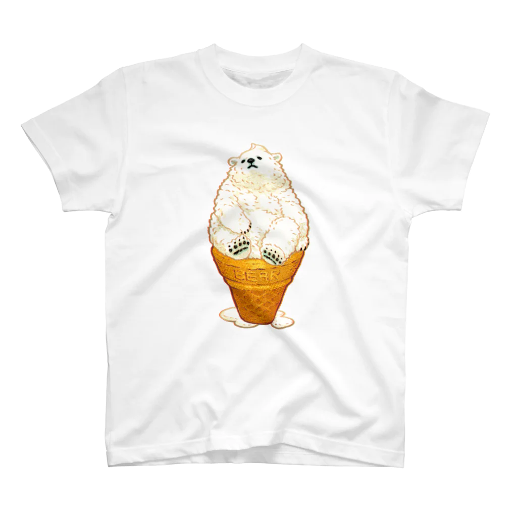 吉川 達哉 tatsuya yoshikawaのIcecream Bear スタンダードTシャツ