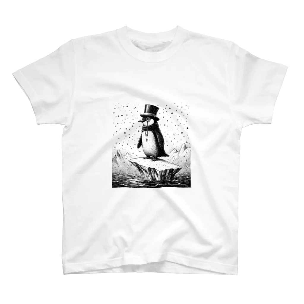 ペン太のペンギン男爵 Regular Fit T-Shirt