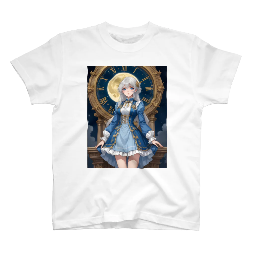 AI Fantasy Art ShopのPrincess transcends time① スタンダードTシャツ