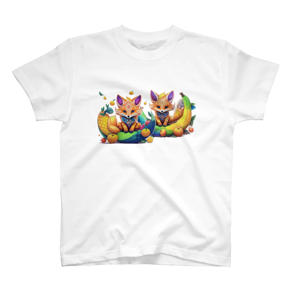 mogworl worksのGrimmit（Fox） スタンダードTシャツ