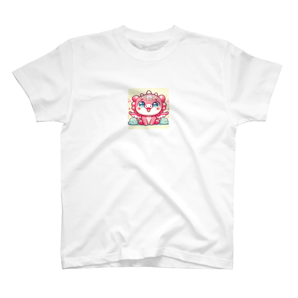 もふもふしたいの干支のドラゴンちゃん01 スタンダードTシャツ