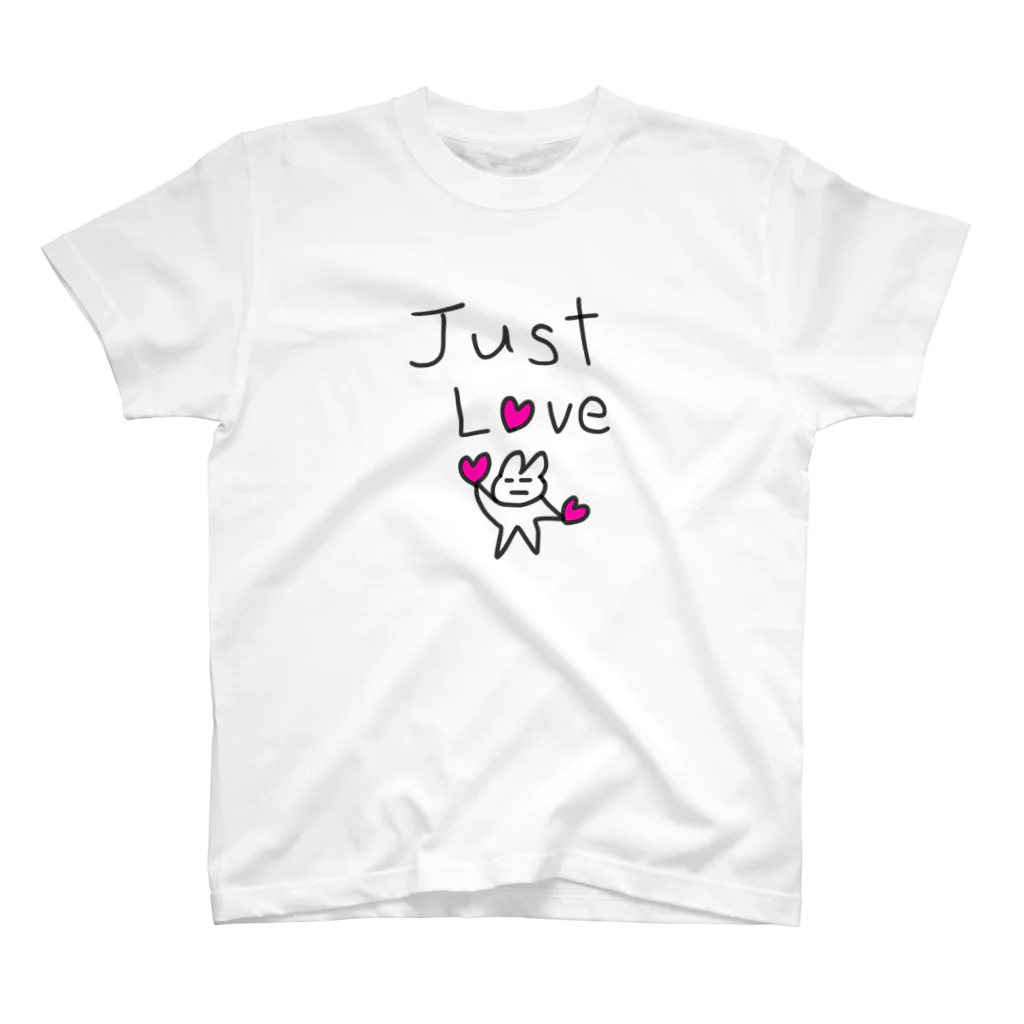 GAKUのおかしな店のフレイザーくんが伝える愛の英語 just love スタンダードTシャツ