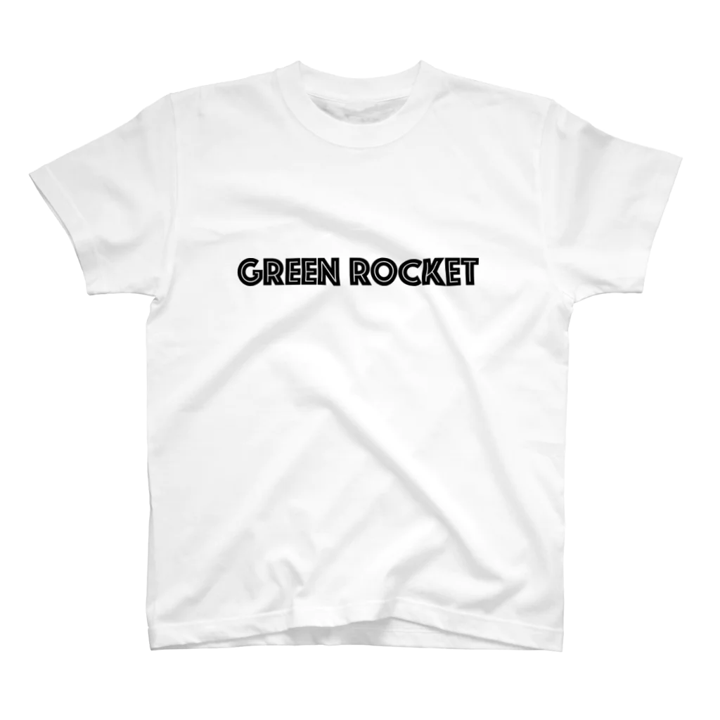 GREEN ROCKETのTシャツ(黒ロゴ) スタンダードTシャツ