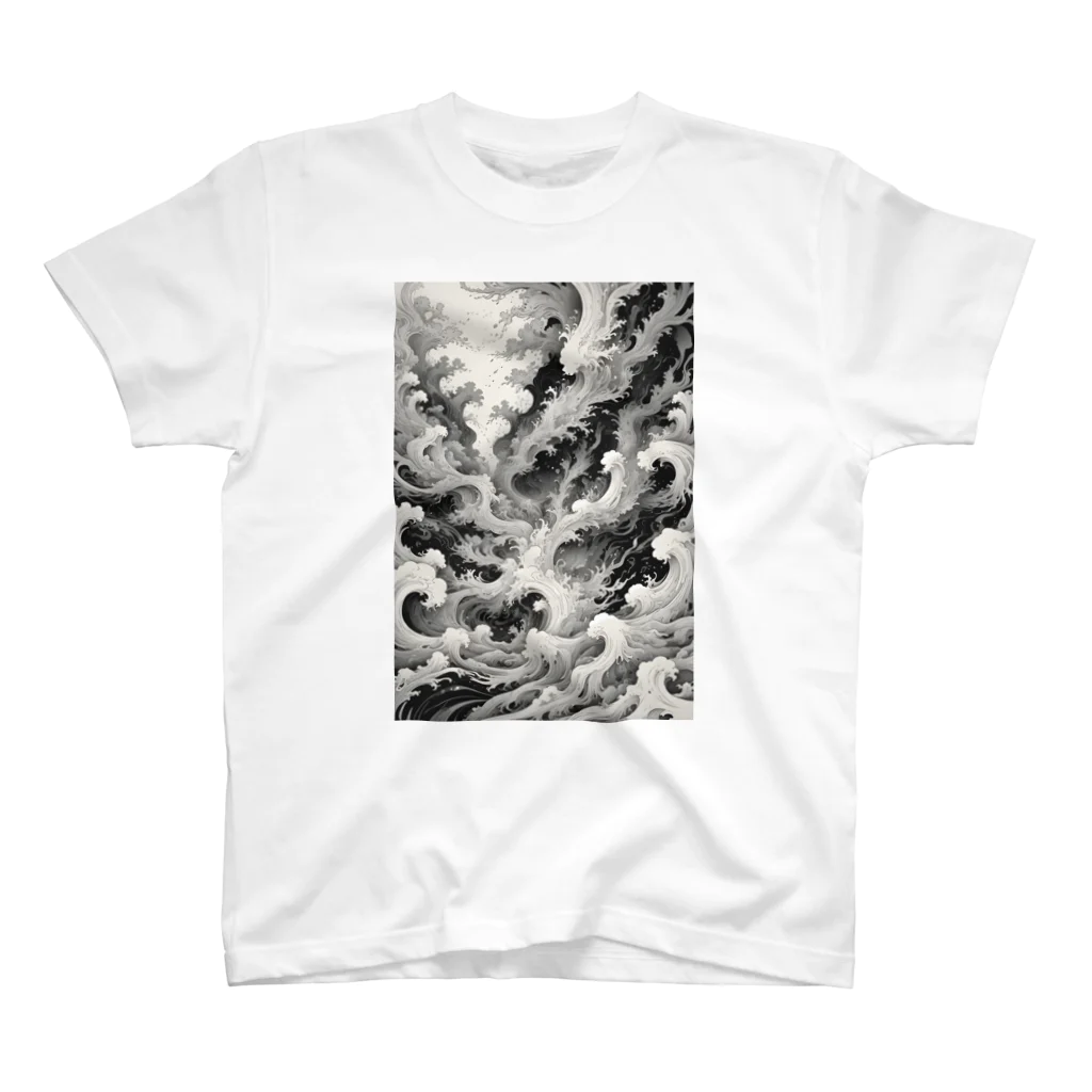 AI Fantasy Art Shopの【限定商品】Chaos② Regular Fit T-Shirt