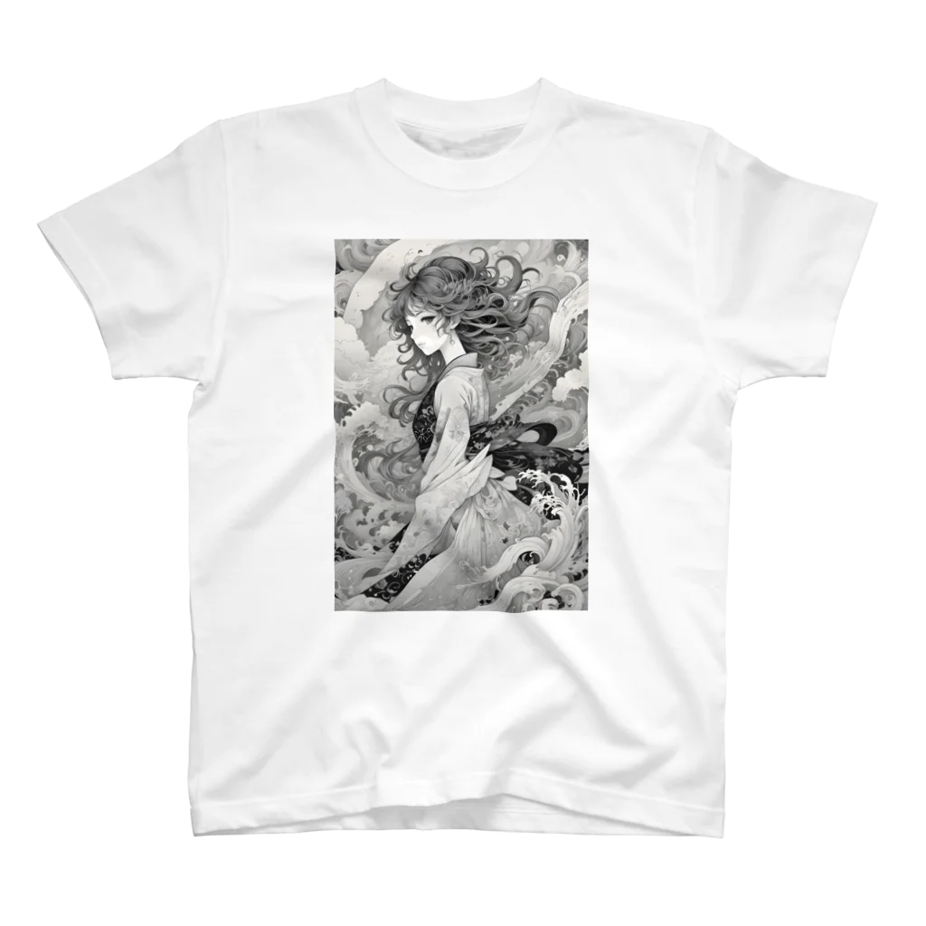 AI Fantasy Art Shopの【限定商品】Chaos④ Regular Fit T-Shirt