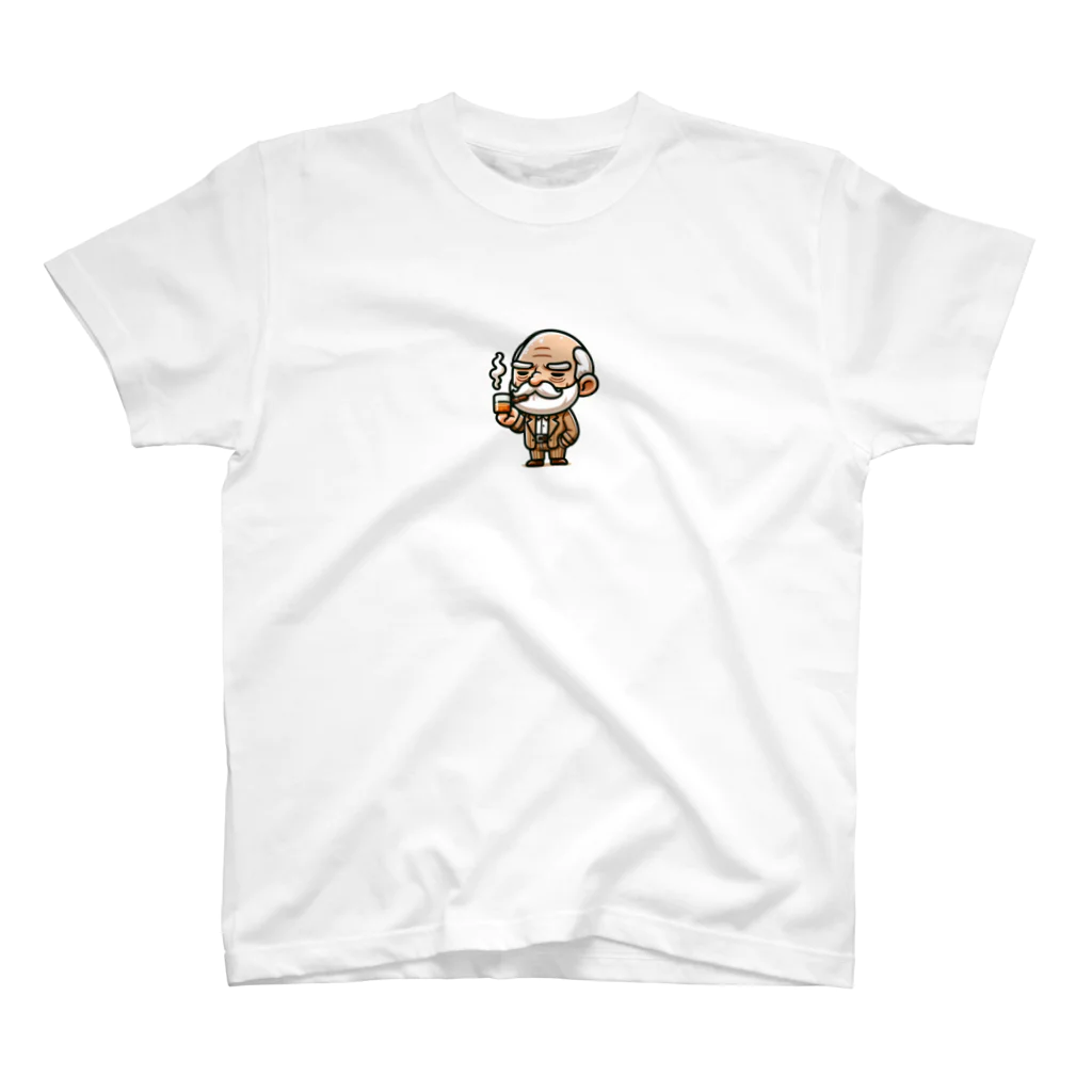 trypsin8080のアメリカンBBQのかわいいキャラクター　スモーキー・サム Regular Fit T-Shirt