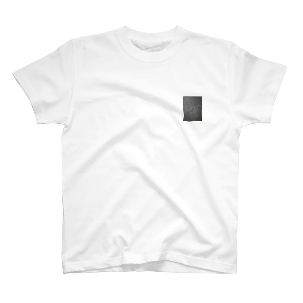 malxileの左官の壁　KURO Regular Fit T-Shirt