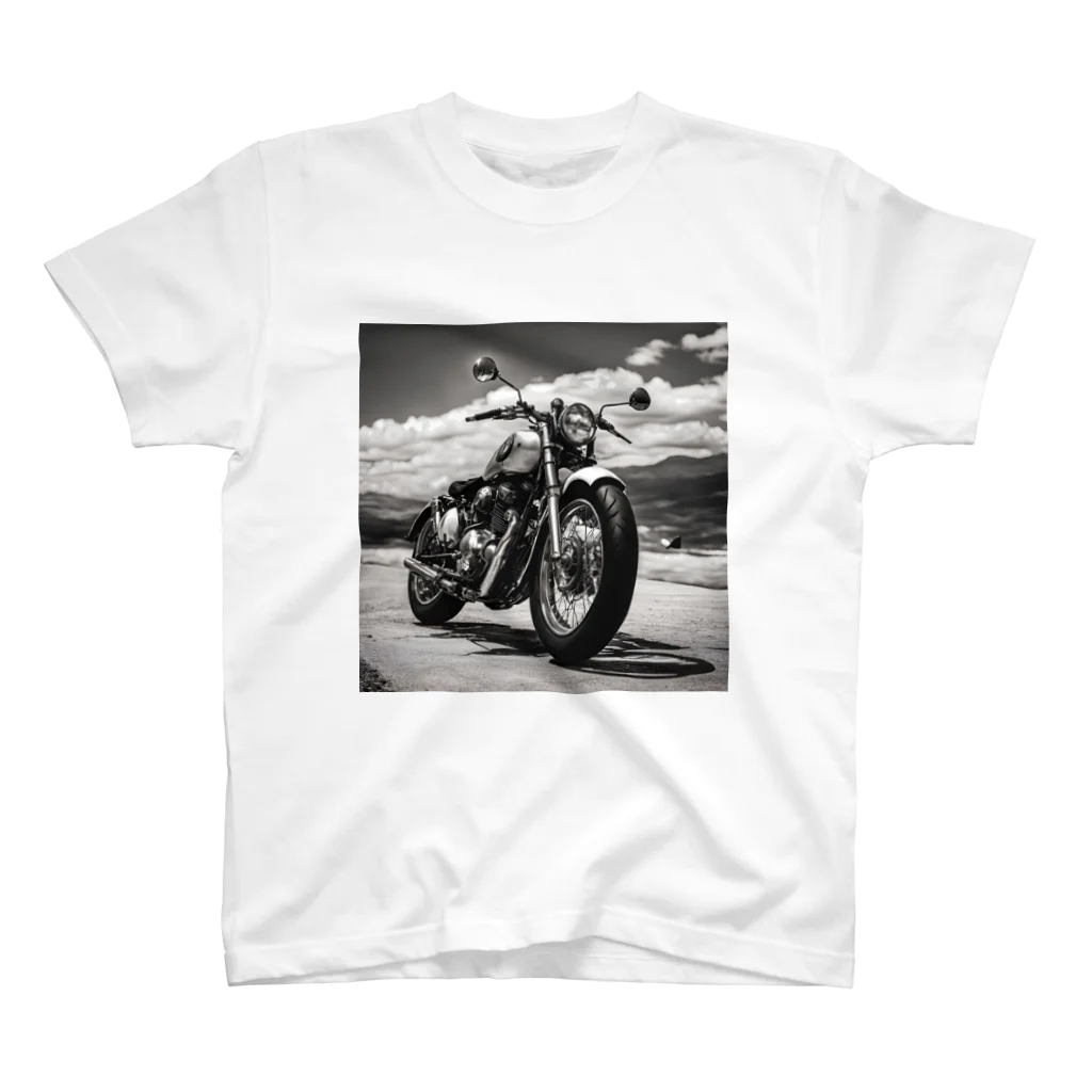 the blue seasonのクラシックバイクの美学：時代を超えたエレガンス Regular Fit T-Shirt