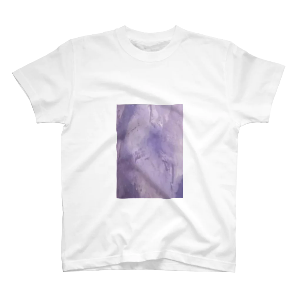 malxileの左官の壁　VIOLET スタンダードTシャツ