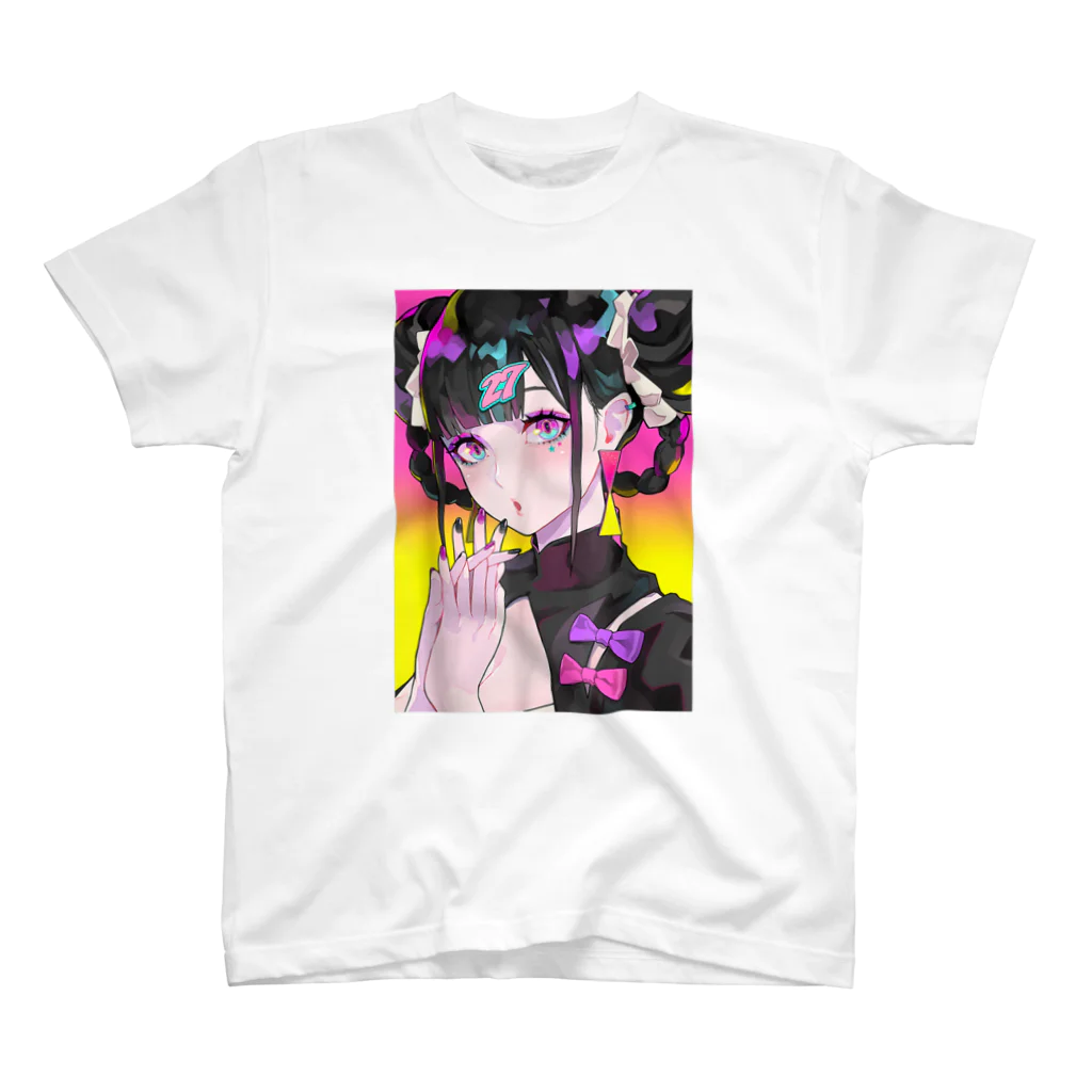 World_Teesのアニメガール 日本の美学 アニメTシャツ オタクギフト Regular Fit T-Shirt