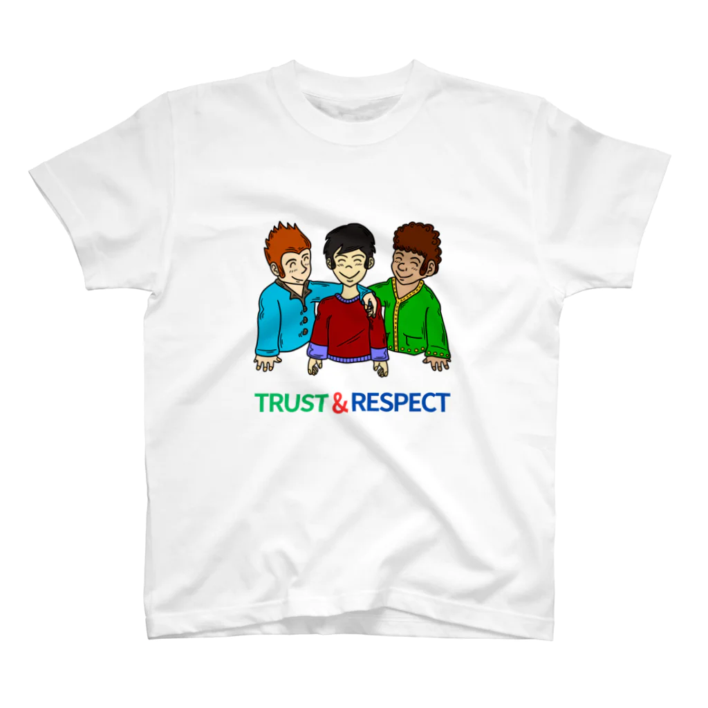 AwagoModeのTRUST&RESPECT Type1 (8) スタンダードTシャツ