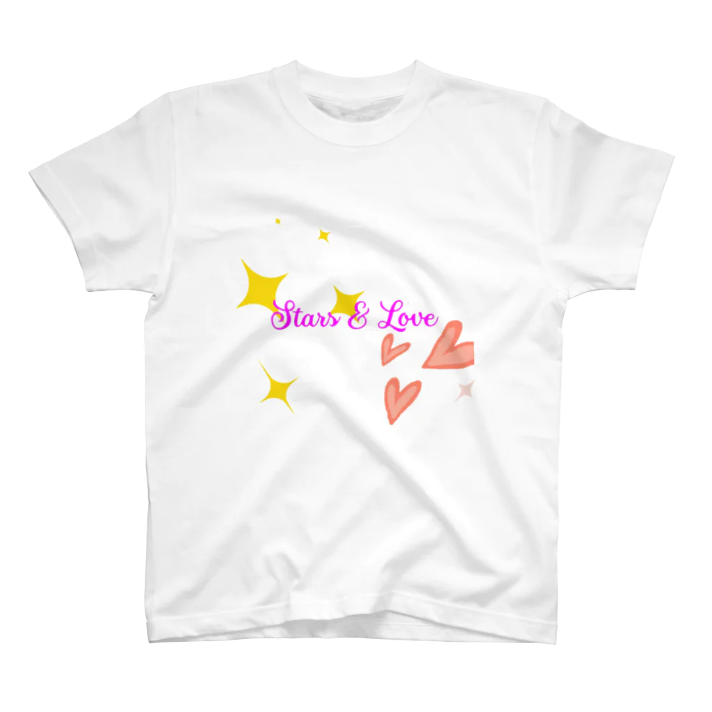 あすたんしょっぷのかわいいロゴふちなしver. スタンダードTシャツ