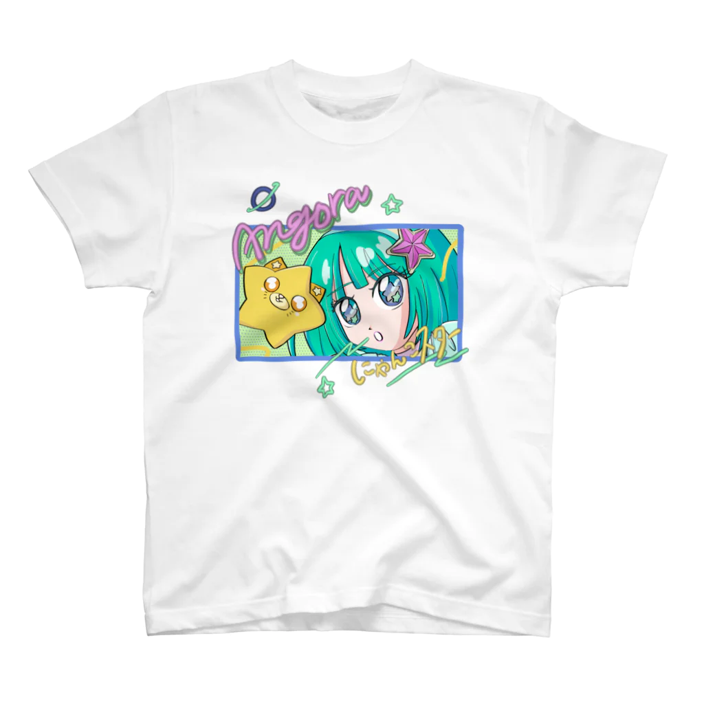 にゃんこスターのアパレルショップ「boutique AYUMI」の魔法少女ANGORAスタンダードTシャツ Regular Fit T-Shirt