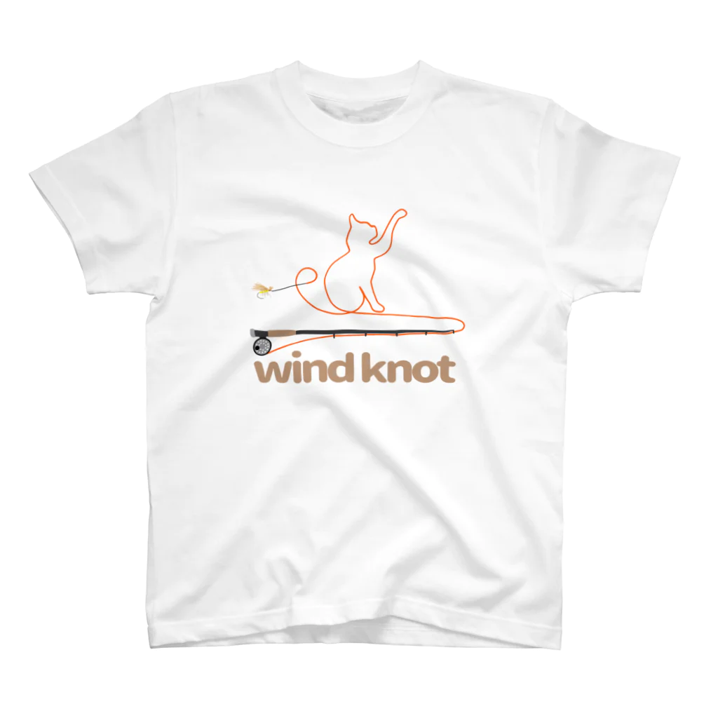 cahillのwind knot スタンダードTシャツ