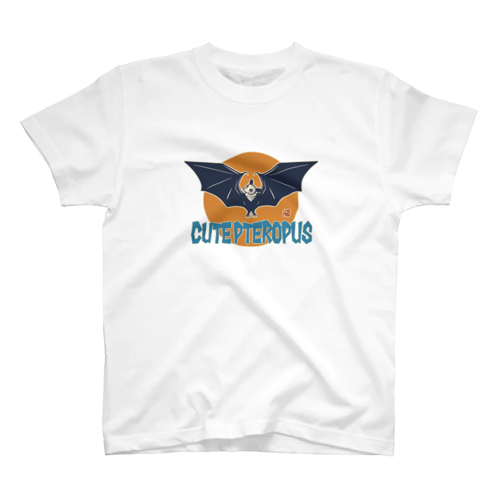 BATKEI ARTのCute Pteropus スタンダードTシャツ