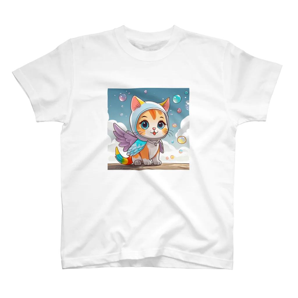 癒しの部屋🐾໒꒱の着ぐるみCat✧˖* スタンダードTシャツ