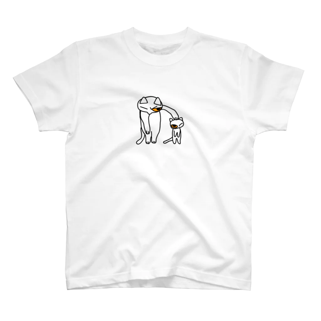 猫とカエルのらくがき帳のうちの子がすいません スタンダードTシャツ