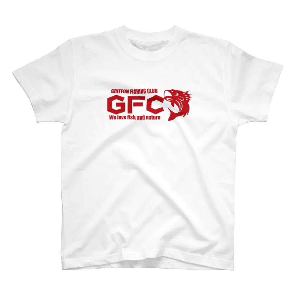 GFCの02-Tシャツ<メインロゴ2>＜赤文字＞ スタンダードTシャツ