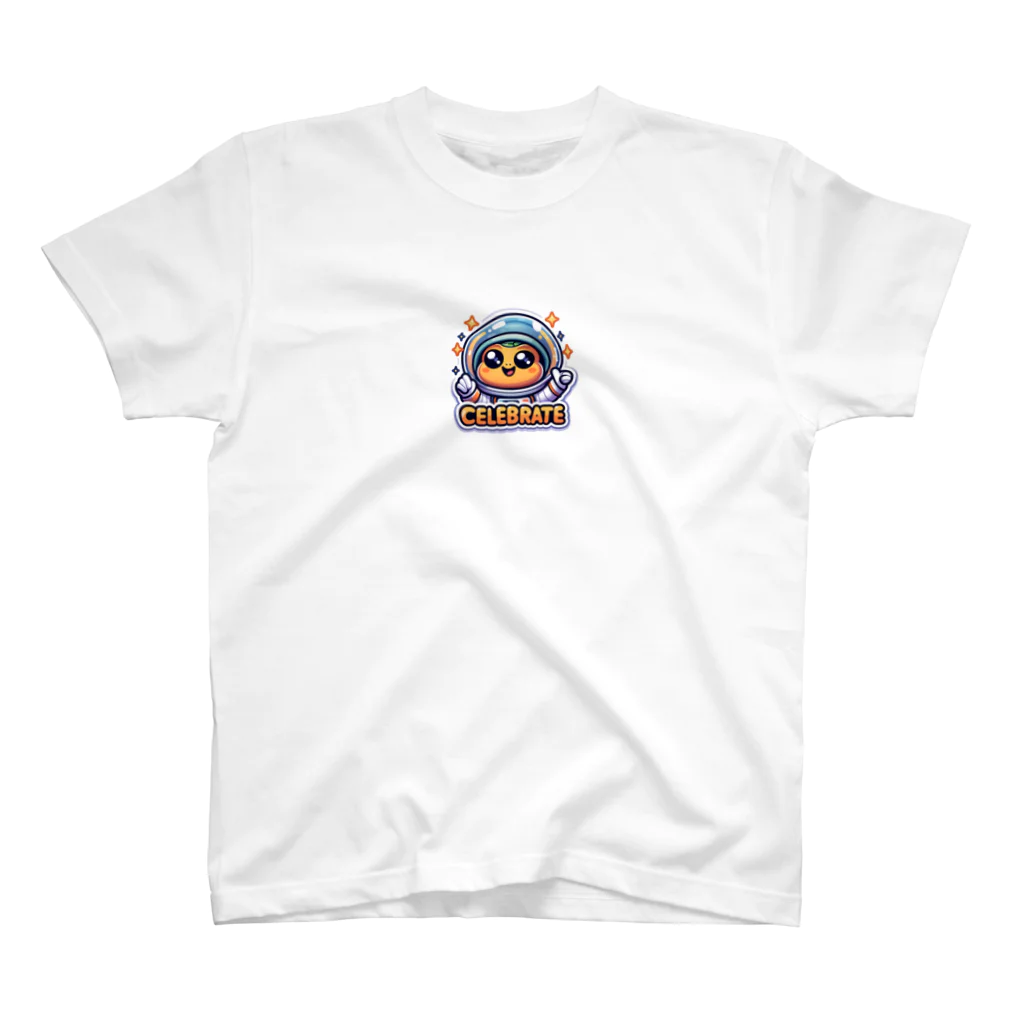 まんじゅ王国の宇宙で大活躍🚀 魅惑の宇宙飛行士 Regular Fit T-Shirt