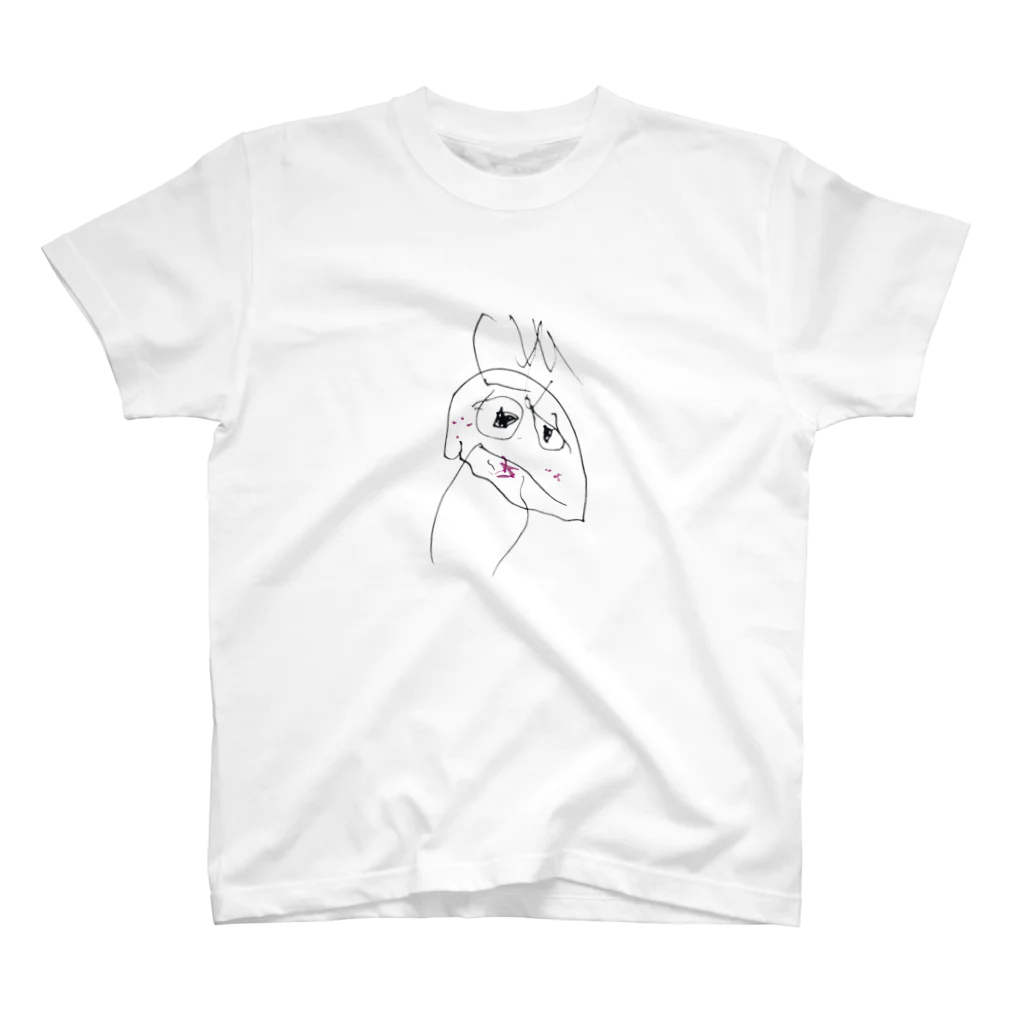 RATのりーたん Regular Fit T-Shirt