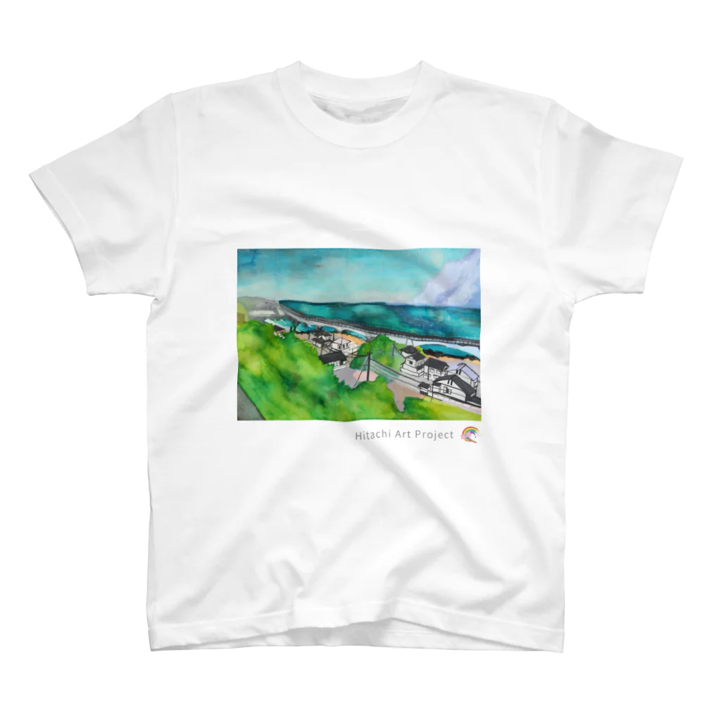 ひたちアートプロジェクト　Hitachi Art Projectの第8回公募展　思い出の道 Regular Fit T-Shirt