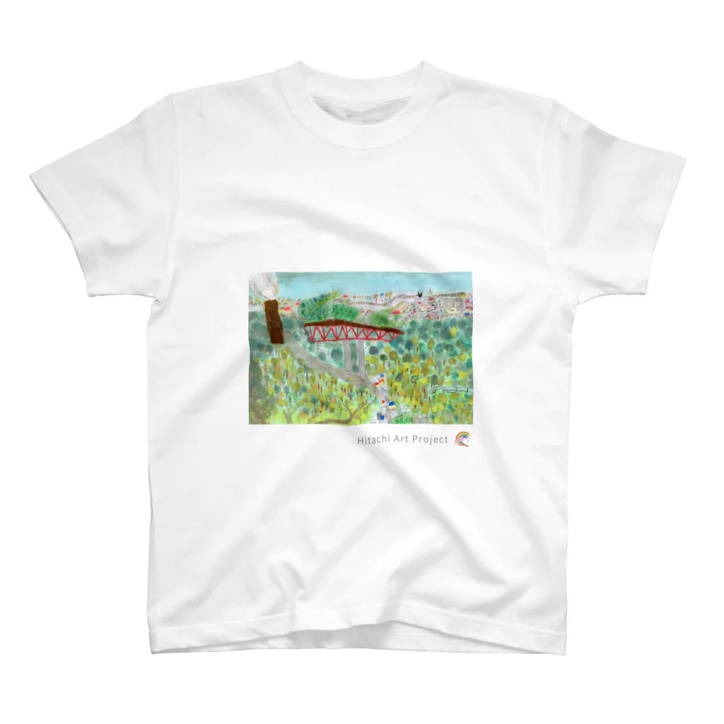 ひたちアートプロジェクト　Hitachi Art Projectの第8回公募展　ゆたかなしぜんときれいな海 スタンダードTシャツ