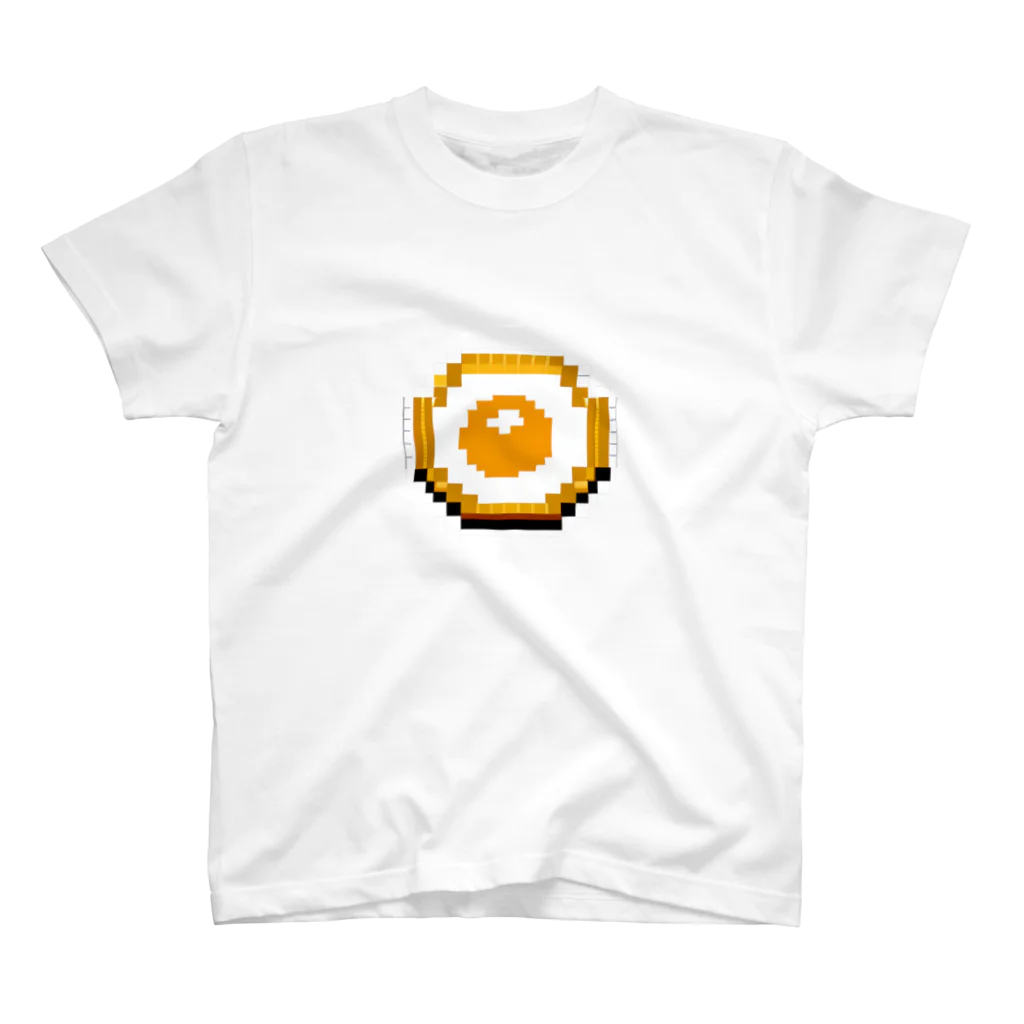 J-SHOPのピクセルアート　目玉焼き1 Regular Fit T-Shirt