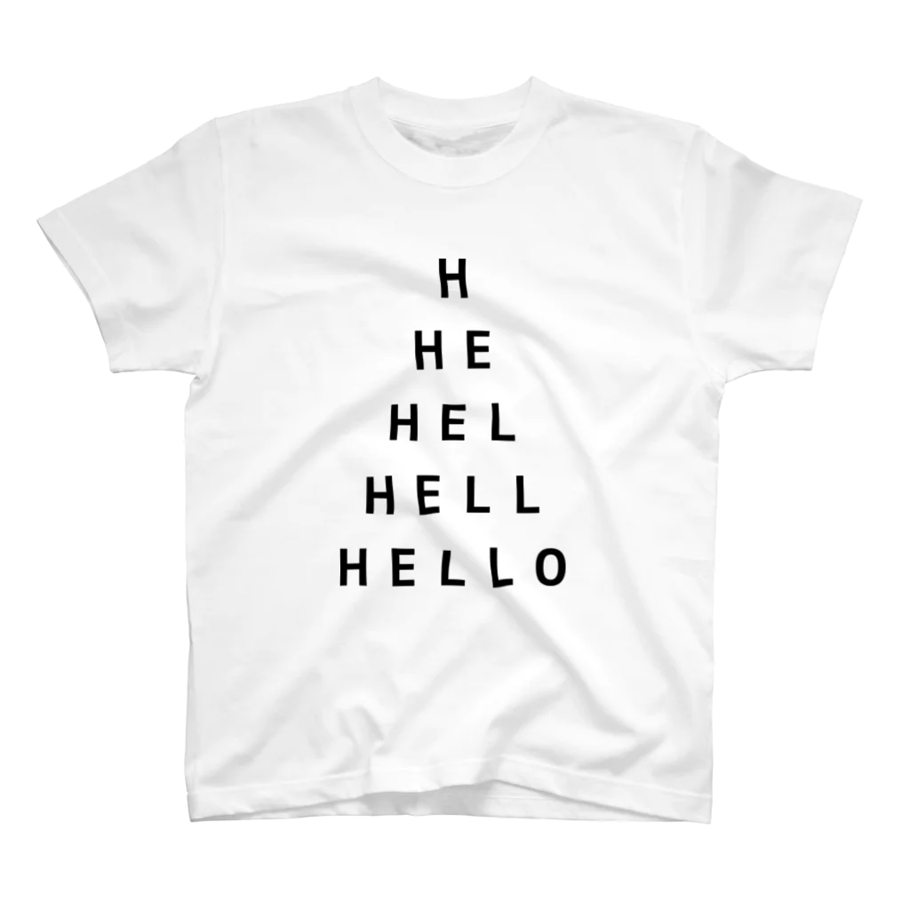 five_timesのhello スタンダードTシャツ