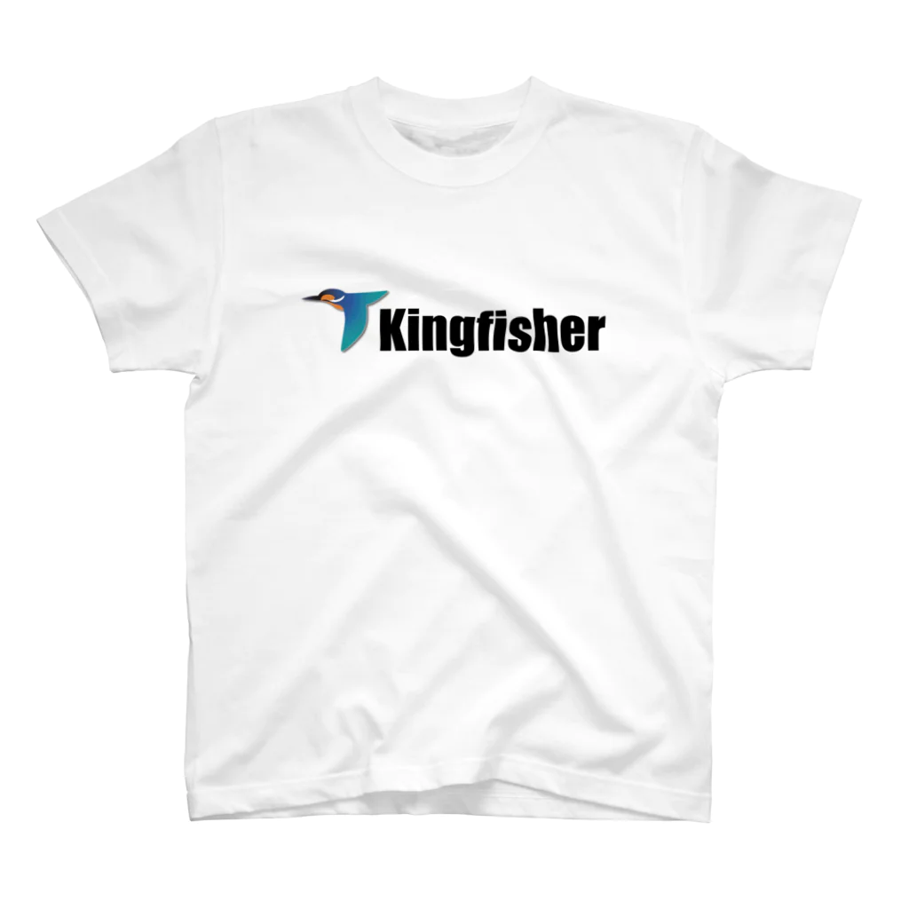 U-roco440のKingfisher-カワセミ スタンダードTシャツ