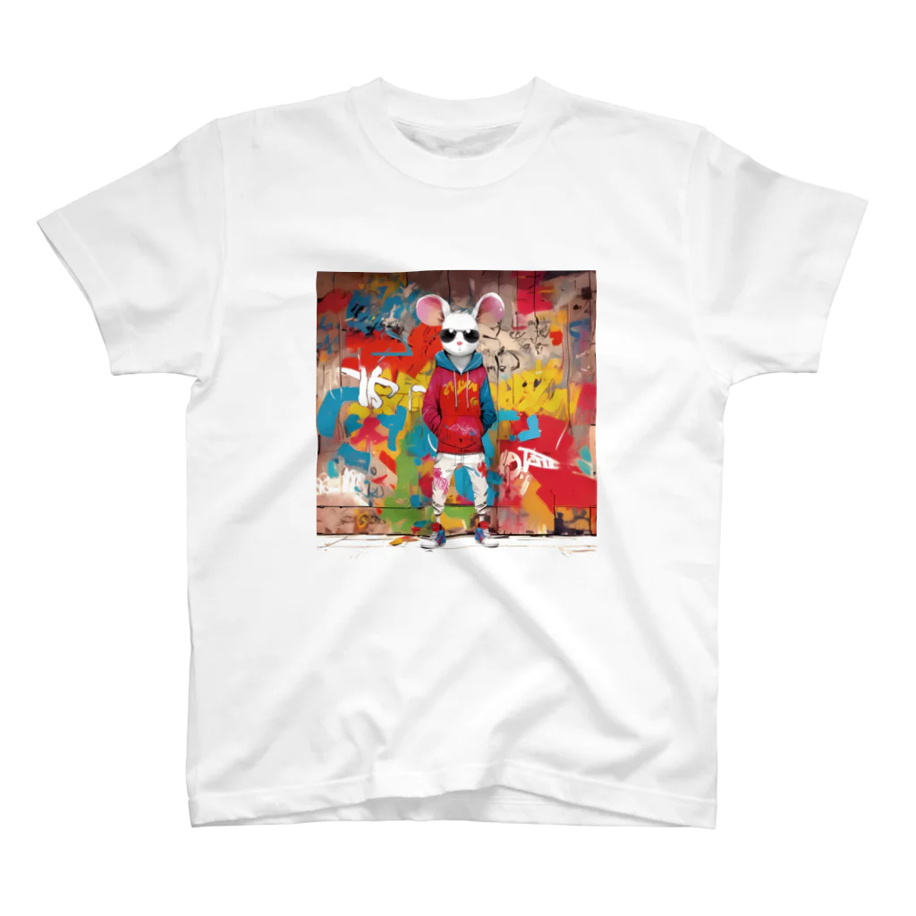 GRAFFITYのmouse-man-1 スタンダードTシャツ