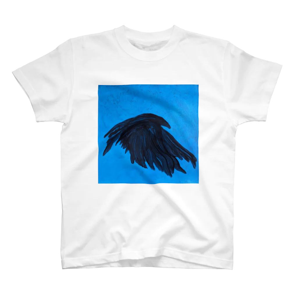 SAKI OTSUKAのkarasu/2 Regular Fit T-Shirt