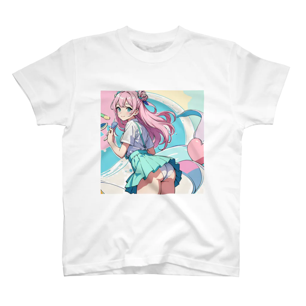 yozoraniyumeoの魔法メイク少女 Regular Fit T-Shirt