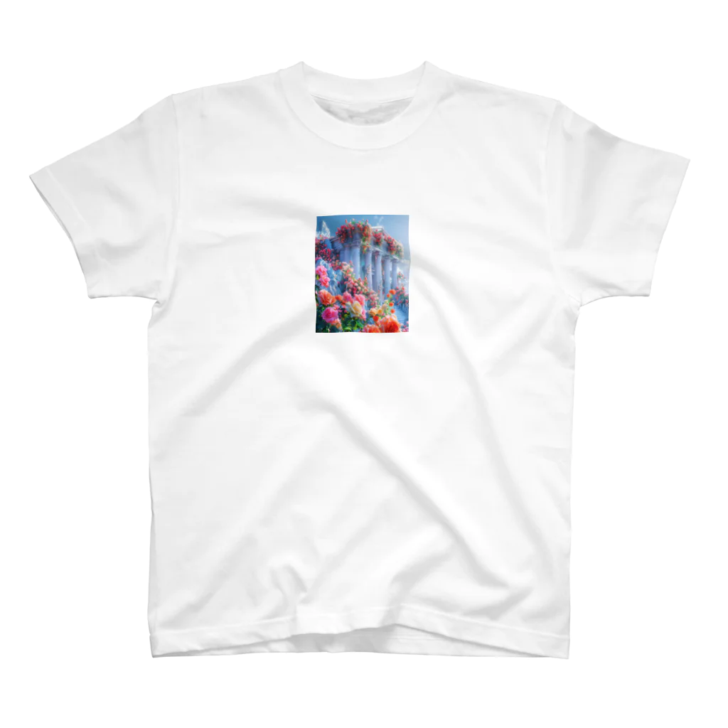 幻想ラボの「バラ色の夢の神殿」 スタンダードTシャツ