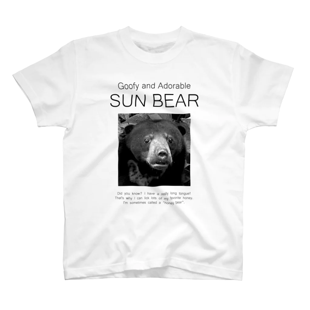 lovable_doggoのloueble SUN BEAR goofy スタンダードTシャツ