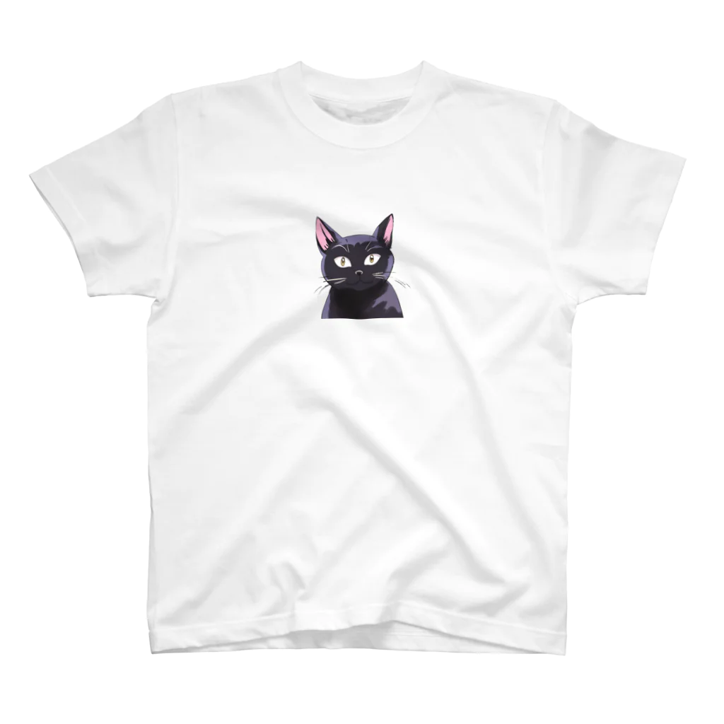 M&Kの黒猫2 Regular Fit T-Shirt