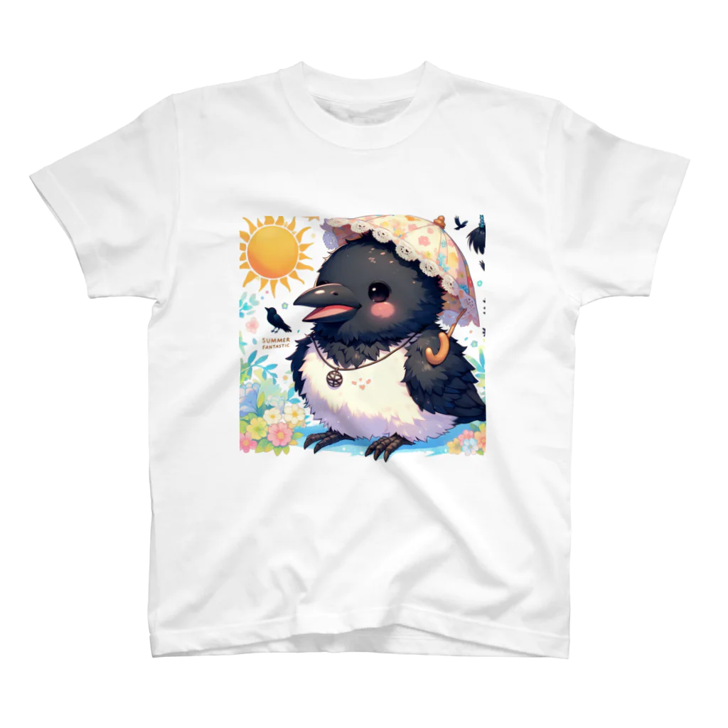 SETURAのキュートカラス夏 スタンダードTシャツ