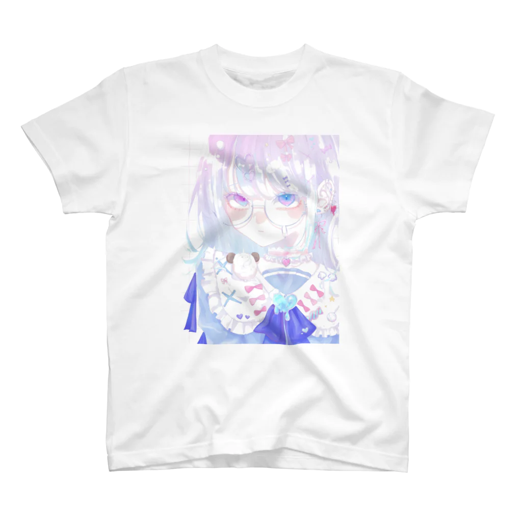 あまるり店のゆめかわ女の子 スタンダードTシャツ