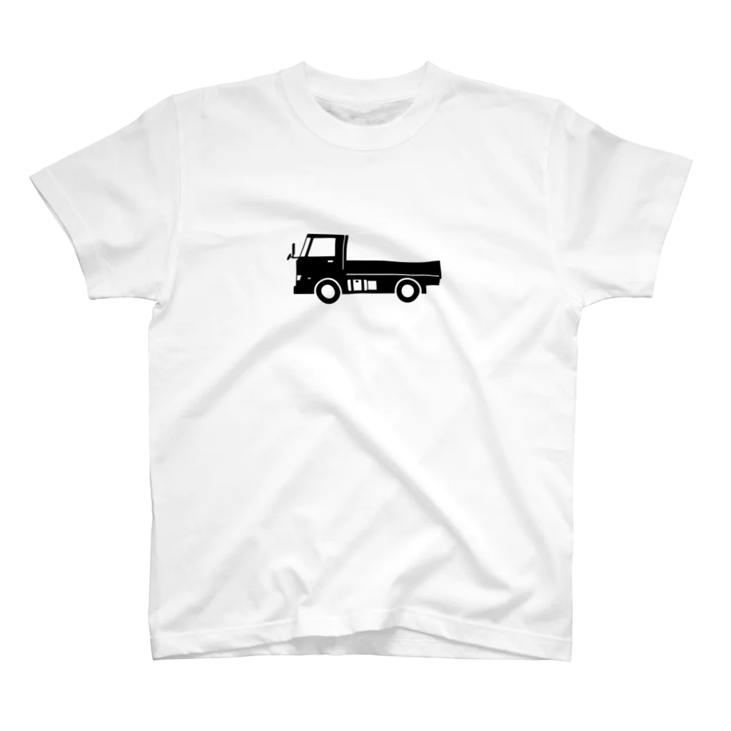 働く車・乗り物Tシャツ／KK商店のトラック（小型） Regular Fit T-Shirt