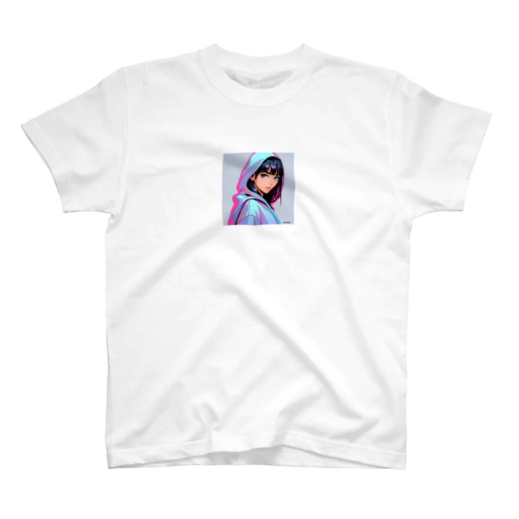 近未来美少女「オッドアイ」の近未来美少女「マリア」 Regular Fit T-Shirt