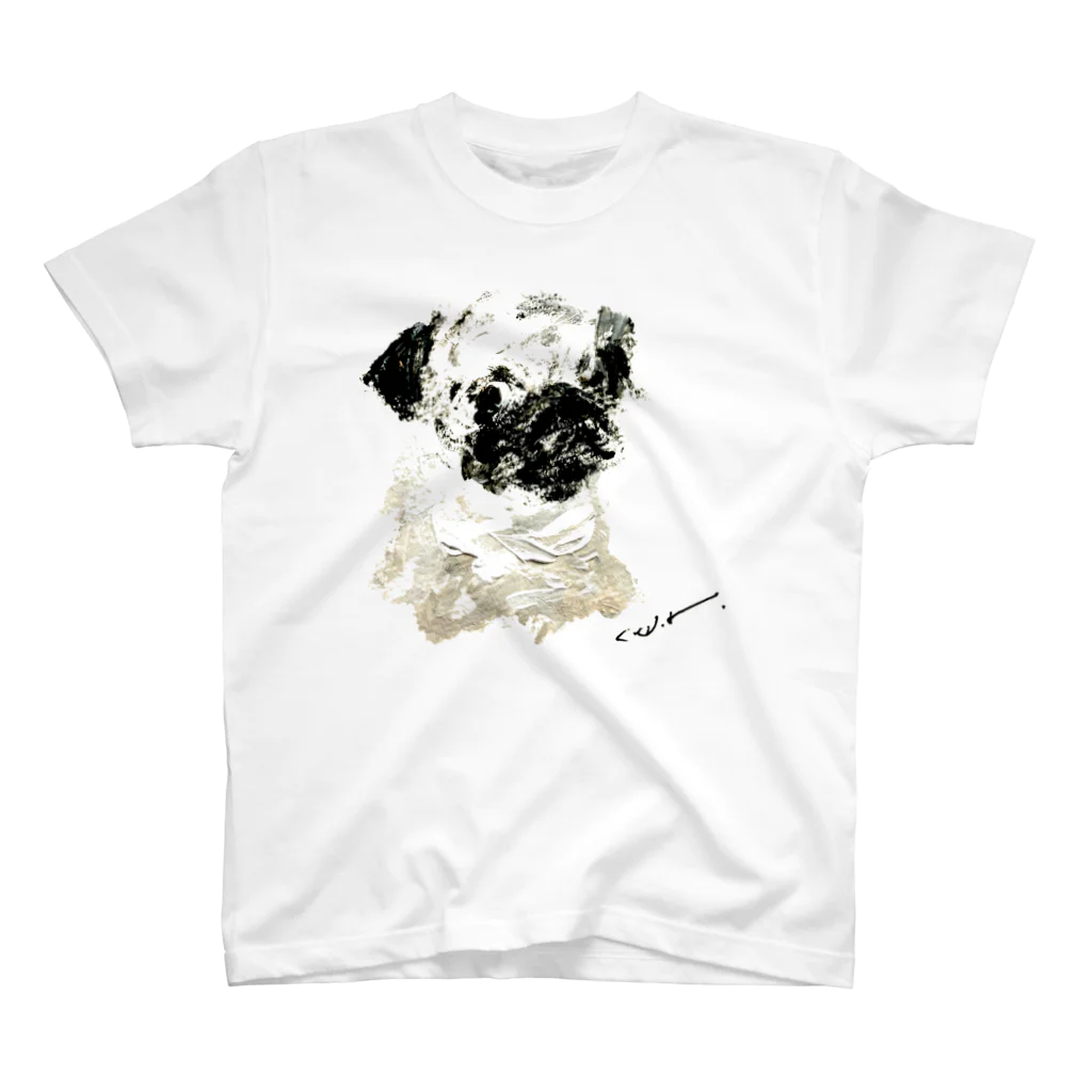 CUROGNACのpug_x スタンダードTシャツ