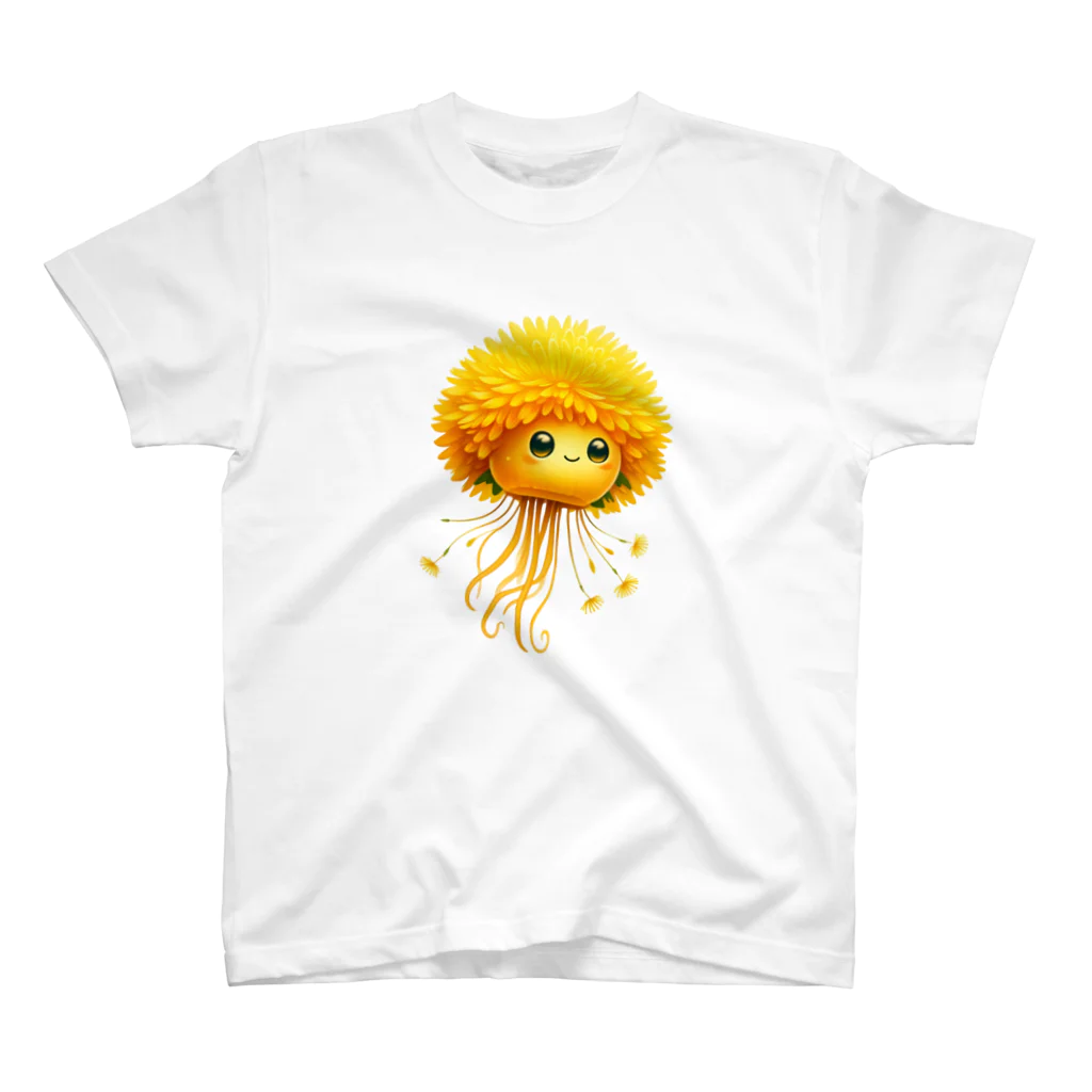 kimiyanの花くらげ　ポポちゃん スタンダードTシャツ