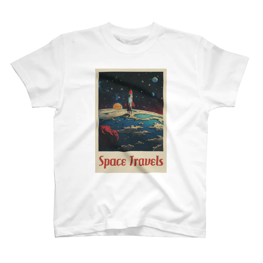 Chop Storeの宇宙旅行 スタンダードTシャツ