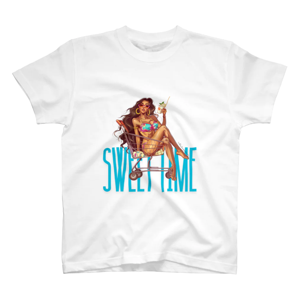 alohayurinのSweet time Regular Fit T-Shirt