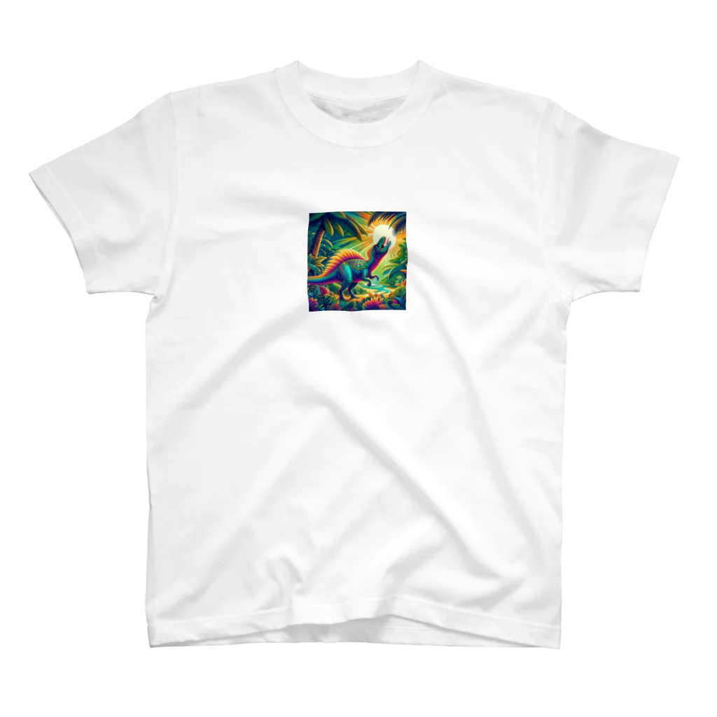 dinosaur_brothersのからふるティラノ① スタンダードTシャツ