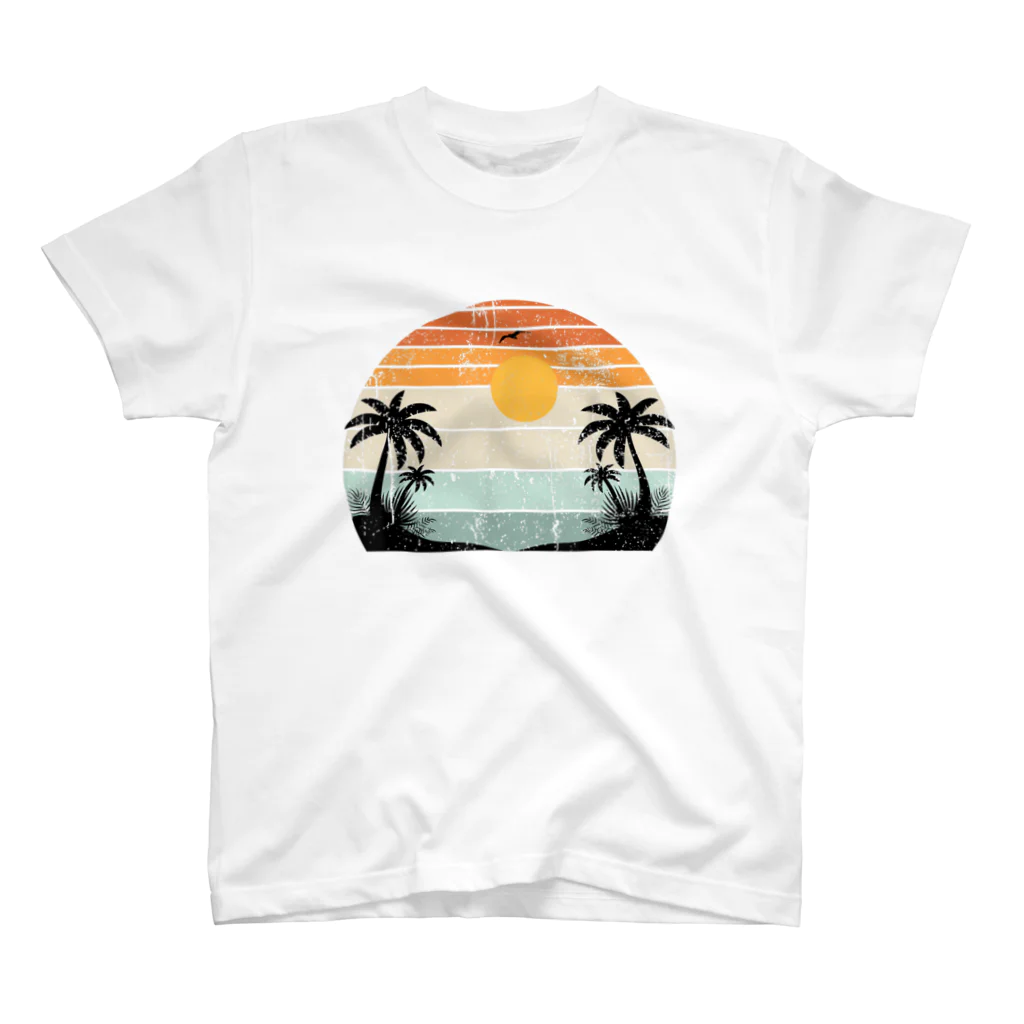 World_Teesの夏の陽射しとトロピカルな雰囲気が満載 Regular Fit T-Shirt